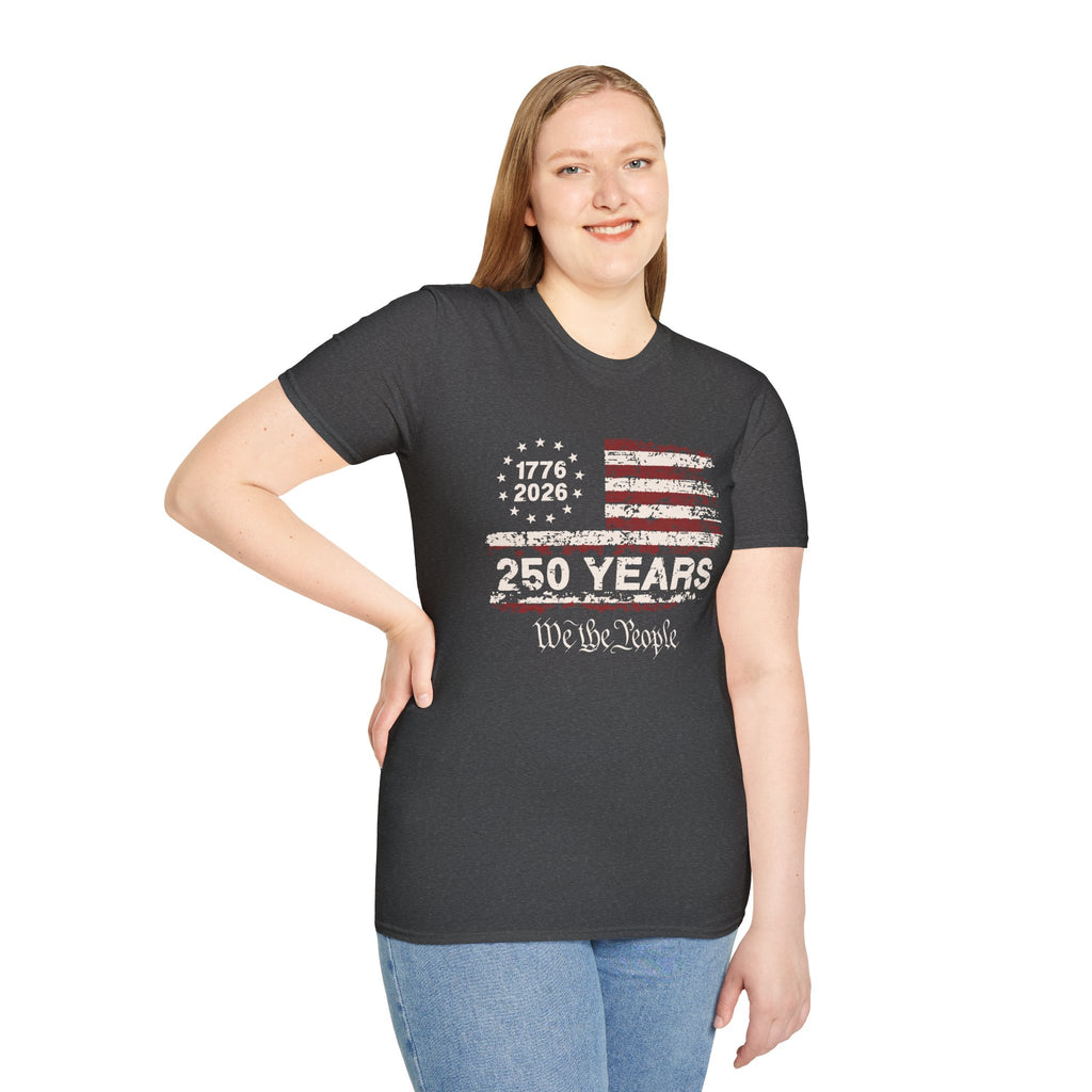 Distressed American Flag T-Shirt — Vintage Patriotic Tee