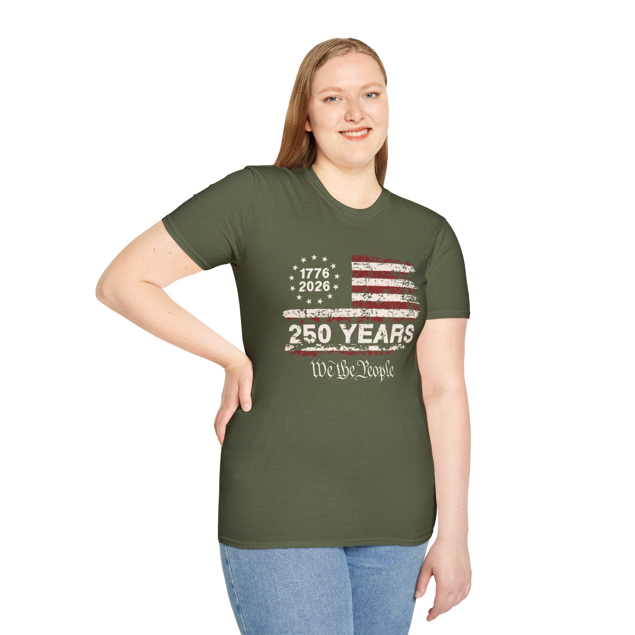 Distressed American Flag T-Shirt — Vintage Patriotic Tee