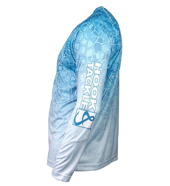 Men's Marlin Hex L/S UV Fishing Shirt