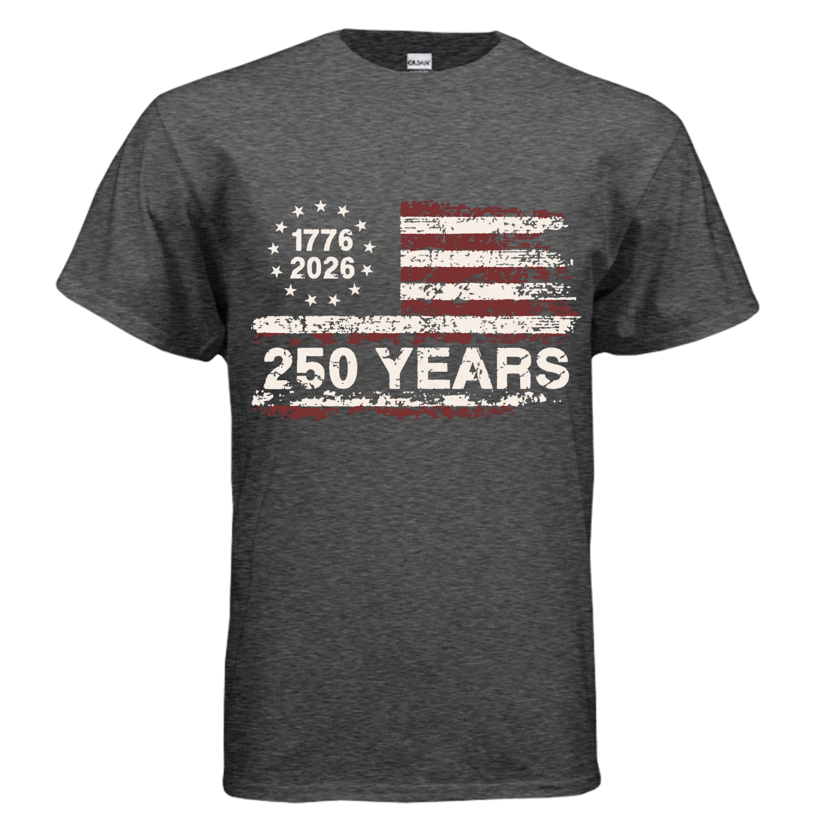 DARK HEATHER - G200 - FRONT